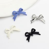 10 PCS/Package Alloy Bow Knot Pendant Simple Style main image 1