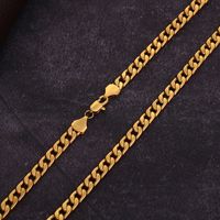 Einfacher Stil Geometrisch Metall Überzug Unisex Halskette main image 5