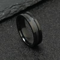 Simple Style Geometric Stainless Steel Plating Men's Rings sku image 13