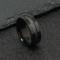 Simple Style Geometric Stainless Steel Plating Men's Rings sku image 15