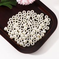 100 Pieces ABS Solid Color Beads main image 5