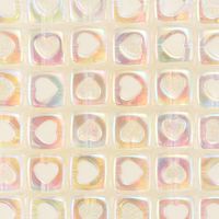 10 Pieces Arylic Heart Shape Dice Satin Beads sku image 5