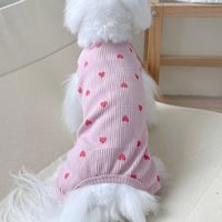 Casual Cotton Heart Shape Pet Clothing sku image 6
