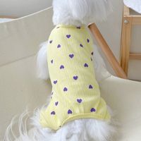 Lässig Baumwolle Herzform Kleidung Für Haustiere sku image 7