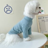 Simple Style Cotton Solid Color Pet Clothing sku image 16