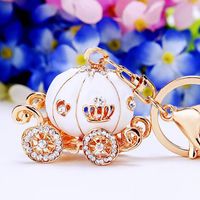 Simple Style Color Block Alloy Women's Keychain sku image 2