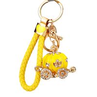 Simple Style Color Block Alloy Women's Keychain main image 4