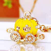 Simple Style Color Block Alloy Women's Keychain sku image 5