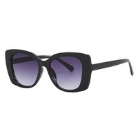 Cool Style Solid Color Ac Square Full Frame Women's Sunglasses sku image 2