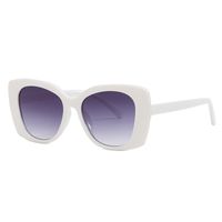 Cool Style Solid Color Ac Square Full Frame Women's Sunglasses sku image 7