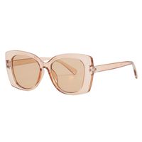 Cool Style Solid Color Ac Square Full Frame Women's Sunglasses sku image 3