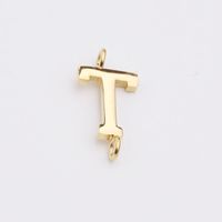 1 Piece Stainless Steel None 18K Gold Plated Rose Gold Plated Letter Pendant sku image 20