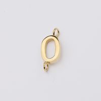 1 Piece Stainless Steel None 18K Gold Plated Rose Gold Plated Letter Pendant sku image 15