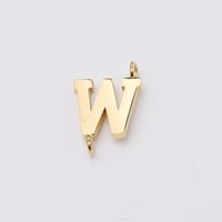 1 Piece Stainless Steel None 18K Gold Plated Rose Gold Plated Letter Pendant sku image 23