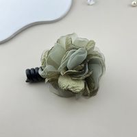 Women's Sweet Simple Style Flower Plastic Cloth Hair Tie sku image 3