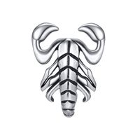 1 Piece Casual Simple Style Scorpion Copper Alloy Ear Studs main image 7