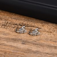 1 Piece Casual Simple Style Scorpion Copper Alloy Ear Studs main image 4