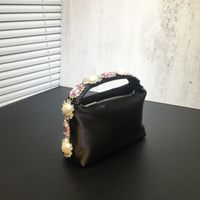 Frau Klein Polyester Einfarbig Klassischer Stil Quadrat Reißverschluss Handtasche sku image 9