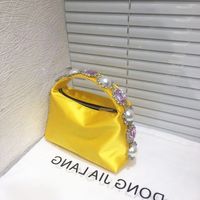 Frau Klein Polyester Einfarbig Klassischer Stil Quadrat Reißverschluss Handtasche sku image 6