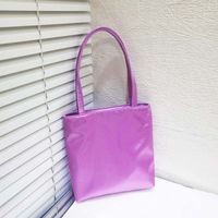 Women's Mini Canvas Color Block Vintage Style Classic Style Square Magnetic Buckle Shoulder Bag sku image 12
