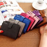 Women's Solid Color Pu Leather Side Zipper Card Holders main image 6