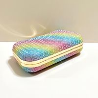 Polyester Rainbow Square Evening Bags main image 5