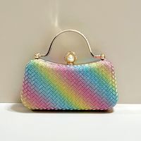 Polyester Rainbow Square Evening Bags main image 3