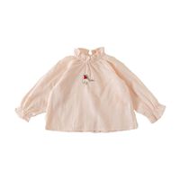 Simple Style Solid Color Linen Baby Clothing Sets sku image 1