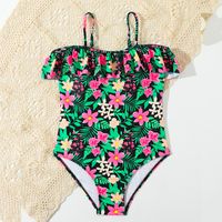 Girl'S Flower One-pieces Kids Swimwear main image 1