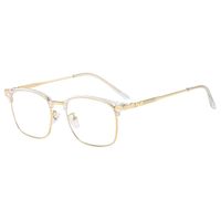 Business Solid Color Ac Square Full Frame Optical Glasses main image 3
