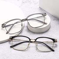 Business Solid Color Ac Square Full Frame Optical Glasses main image 1