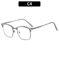 Business Solid Color Ac Square Full Frame Optical Glasses sku image 4