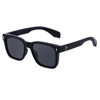 Simple Style Solid Color Pc Square Full Frame Men's Sunglasses sku image 1
