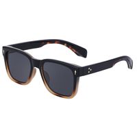 Simple Style Solid Color Pc Square Full Frame Men's Sunglasses sku image 6