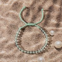 Vacation Bohemian Beach Round Glass Beaded Drawstring Women's Bracelets main image 9