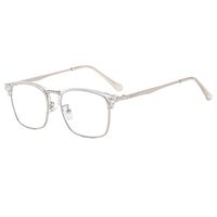 Style Classique Couleur Unie Ca Carré Plein Cadre Optique Lunettes main image 5