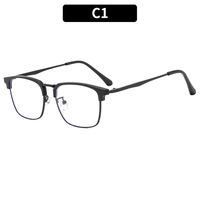 Classic Style Solid Color Ac Square Full Frame Optical Glasses sku image 1