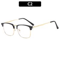 Classic Style Solid Color Ac Square Full Frame Optical Glasses sku image 2