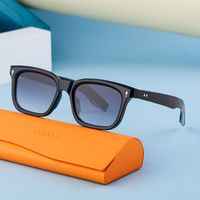 Einfacher Stil Einfarbig Pc Quadrat Vollbild Männer Sonnenbrille main image 2