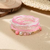 Vacation Bohemian Round Glass Beaded Women's Bracelets main image 1