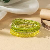 Vacation Bohemian Round Glass Beaded Women's Bracelets sku image 6