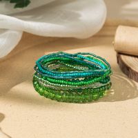 Vacation Bohemian Round Glass Beaded Women's Bracelets sku image 4