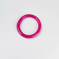 Bijoux En Gros Style Simple Cercle Rond Plastique Anneaux main image 10