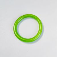 Großhandel Schmuck Einfacher Stil Kreis Runden Kunststoff Ringe sku image 5