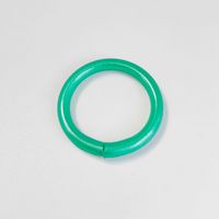 Wholesale Jewelry Simple Style Circle Round Plastic Rings sku image 2