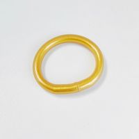 Wholesale Jewelry Simple Style Circle Round Plastic Rings main image 3