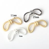 20 PCS/Package 11 * 25mm Alloy Bow Knot Spacer Bars main image 2