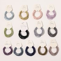 Women's Simple Style Solid Color Cloth Rubber Band main image 1