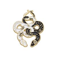 Vintage Style Flower Snake Butterfly Alloy Plating Unisex Brooches sku image 1