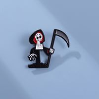Cute Cartoon Character Death Alloy Plating Unisex Brooches main image 1